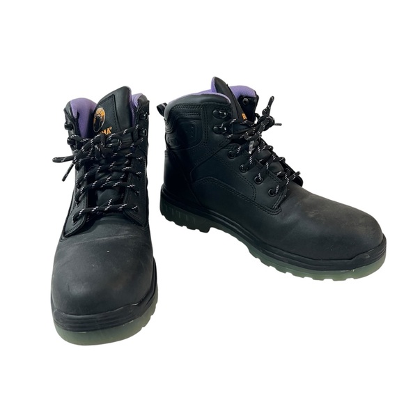 Brahma Steel Toe Work Books Womens Size 8.5 - Picture 1 of 7